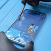 Applying new adhesive around the edges of the display frame #2