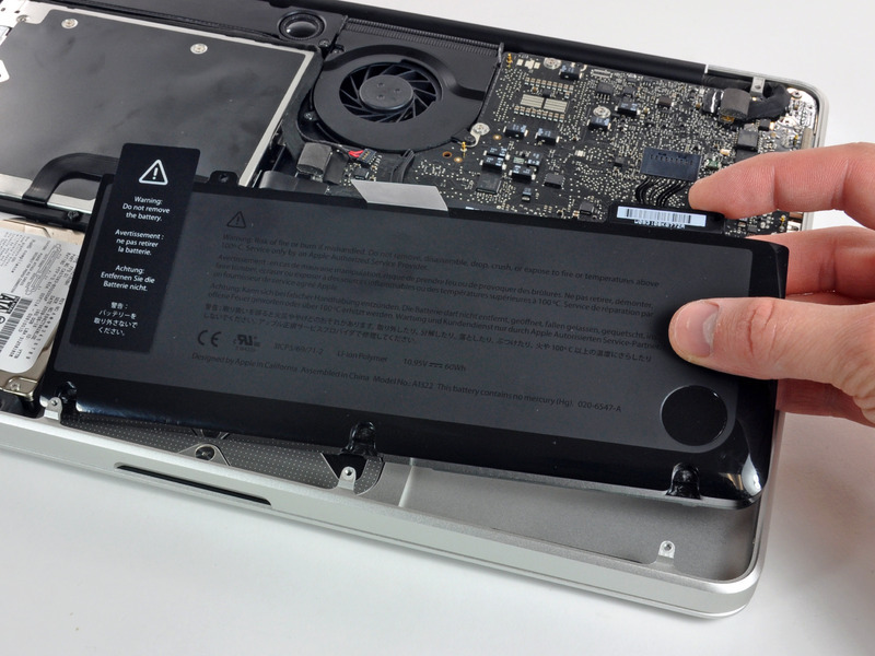 Battery replacement MacBook Pro 13"