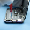 Remove the lower battery connector cover #1