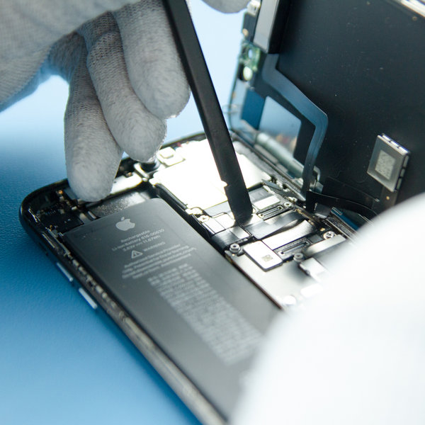 Disconnect the OLED display + front sensor and digitizer