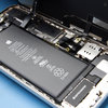 Remove the battery connector cover #1