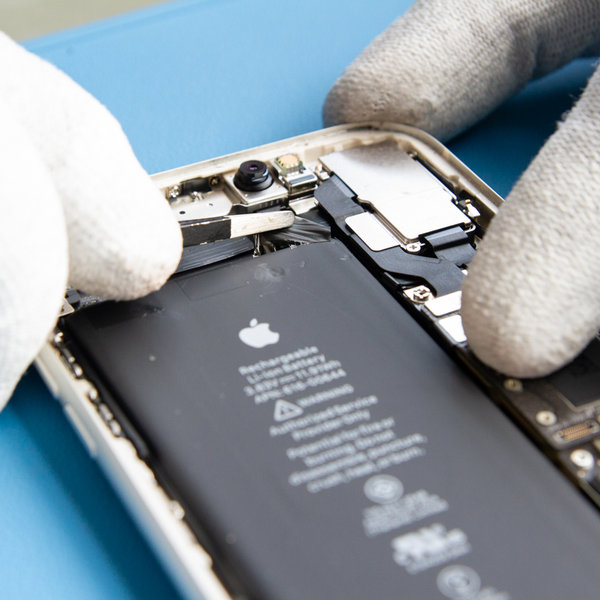 Peeling off the adhesive clips 2