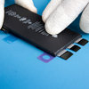 Apply new adhesive tape to the new battery #1