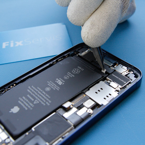 Peeling off the adhesive handles