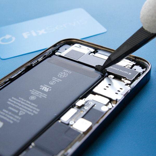 Peeling off the adhesive handles