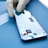 Glue a new adhesive around the edges of the iPhone #1