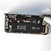 Opening the device and disconnecting the battery connector #1