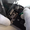 Disconnecting the front-facing camera connector #1
