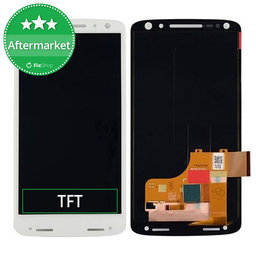 Motorola Moto X Force XT1581 - LCD Display + Touch Screen (White) TFT