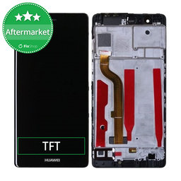 Huawei P9 - LCD Display + Touch Screen + Frame (Black) TFT