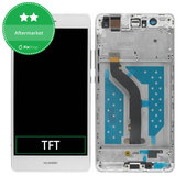Huawei P9 lite - LCD Display + Touch Screen + Frame (White) TFT