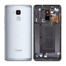 Huawei Honor 7 Lite Dual (NEM-L21) - Battery Cover + Fingerprint Sensor (Silver)