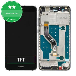 Huawei P10 lite - LCD Display + Touch Screen + Frame (Graphite Black) TFT