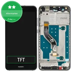 Huawei P10 lite - LCD Display + Touch Screen + Frame (Graphite Black) TFT