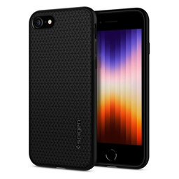 Spigen - Case Liquid Air for iPhone 7, 8, SE 2020 & SE 2022, black