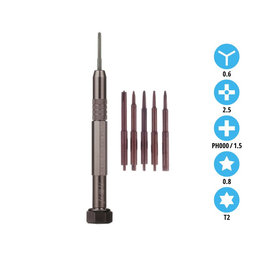 LJL 129-5 - Precision Magnetic Screwdriver for Smartphones 5in1