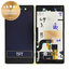 Sony Xperia M5 E5603 - LCD Display + Touch Screen + Frame (Black) - 191HLY0003B-BCS Genuine Service Pack