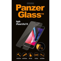 PanzerGlass - Tempered Glass Standard Fit for iPhone 6, 6s, 7, 8, SE 2020 & SE 2022, transparent