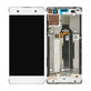 Sony Xperia XA F3111 - LCD Display + Touch Screen + Frame (White) - 78PA3100030