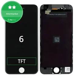Apple iPhone 6 - LCD Display + Touch Screen + Frame (Black) TFT