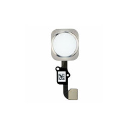 Apple iPhone 6, 6 Plus - Home Button + Flex Cable (Silver)