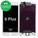 Display for iPhone 6 Plus, White, Touch Screen with Frame