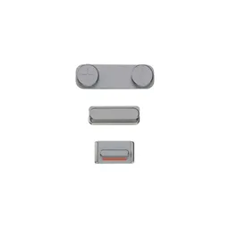Apple iPhone 5S - Side Buttons Set - Power + Volume + Mute (Space Gray)