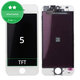 Display for iPhone 5, White, Touch Screen with Frame