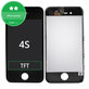 Display for iPhone 4S, Black, Touch Screen with Frame