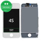 Apple iPhone 4S - LCD Display + Touch Screen + Frame (White) TFT