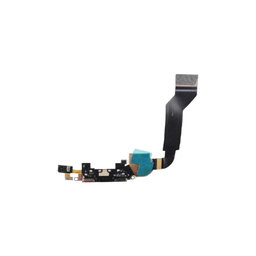 Apple iPhone 4S - Charging Connector + Microphone + Flex Cable (Black)