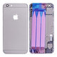Apple iPhone 6 Plus - Rear Housing with Small Parts (Space Gray)