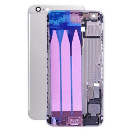 Apple iPhone 6 Plus - Rear Housing with Small Parts (Silver)