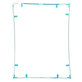 Apple iPad 2 - Plastic Frame under Touch Screen (White)