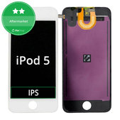 LCD Display for iPod Touch (5th Gen, 6th Gen, 7th Gen), White, Touch Screen with Frame
