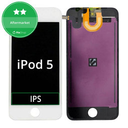 Apple iPod Touch (5th Gen, 6th Gen, 7th Gen) - LCD Display + Touch Screen + Frame (White) TFT