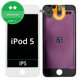 LCD Display for iPod Touch (5th Gen, 6th Gen, 7th Gen), White, Touch Screen with Frame