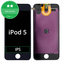 Apple iPod Touch (5th Gen, 6th Gen, 7th Gen) - LCD Display + Touch Screen + Frame (Black) TFT
