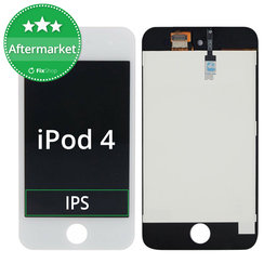 Apple iPod Touch (4th Gen) - LCD Display + Touch Screen + Frame (White)