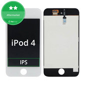 LCD Display for iPod Touch (4th Gen), White, Touch Screen with Frame