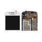 Blackberry Q10 - LCD Display + Touch Screen + Frame (White) TFT