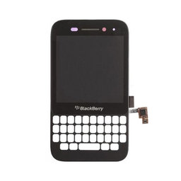Blackberry Q5 - LCD Display + Touch Screen + Frame (Black) TFT
