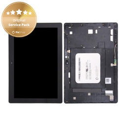 Asus ZenPad 10 Z300C, Z300CT, Z300CX, ZD300C - LCD Display + Touch Screen + Frame (Black) - 90NP0222-R20010 Genuine Service Pack