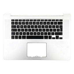 Apple MacBook Pro 15" A1398 (Late 2013 - Mid 2014) - Top Keyboard Frame + Keyboard UK