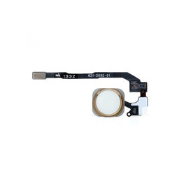 Apple iPhone 5S, SE - Home Button + Flex Cable (Gold)