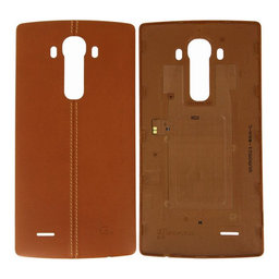 LG G4 H815 - Leather Battery Cover + NFC (Leather Brown)