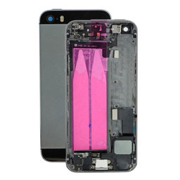 Apple iPhone 5S - Rear Housing with Small Parts (Space Gray)