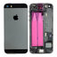 Apple iPhone 5S - Rear Housing with Small Parts (Space Gray)