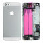 Apple iPhone 5S - Rear Housing with Small Parts (Silver)