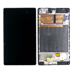 Asus MeMO Pad 7 ME572C - LCD Display + Touch Screen + Frame (Black) TFT